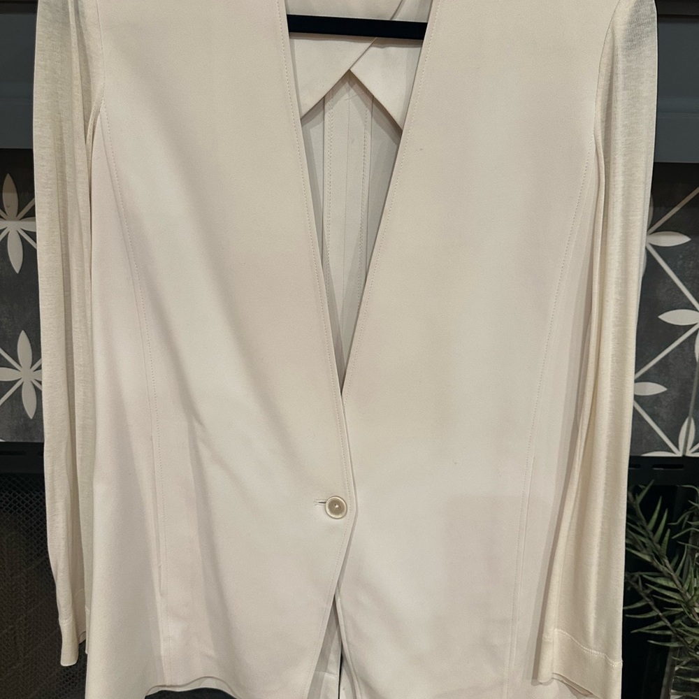 Helmut Lang Cream Blazer